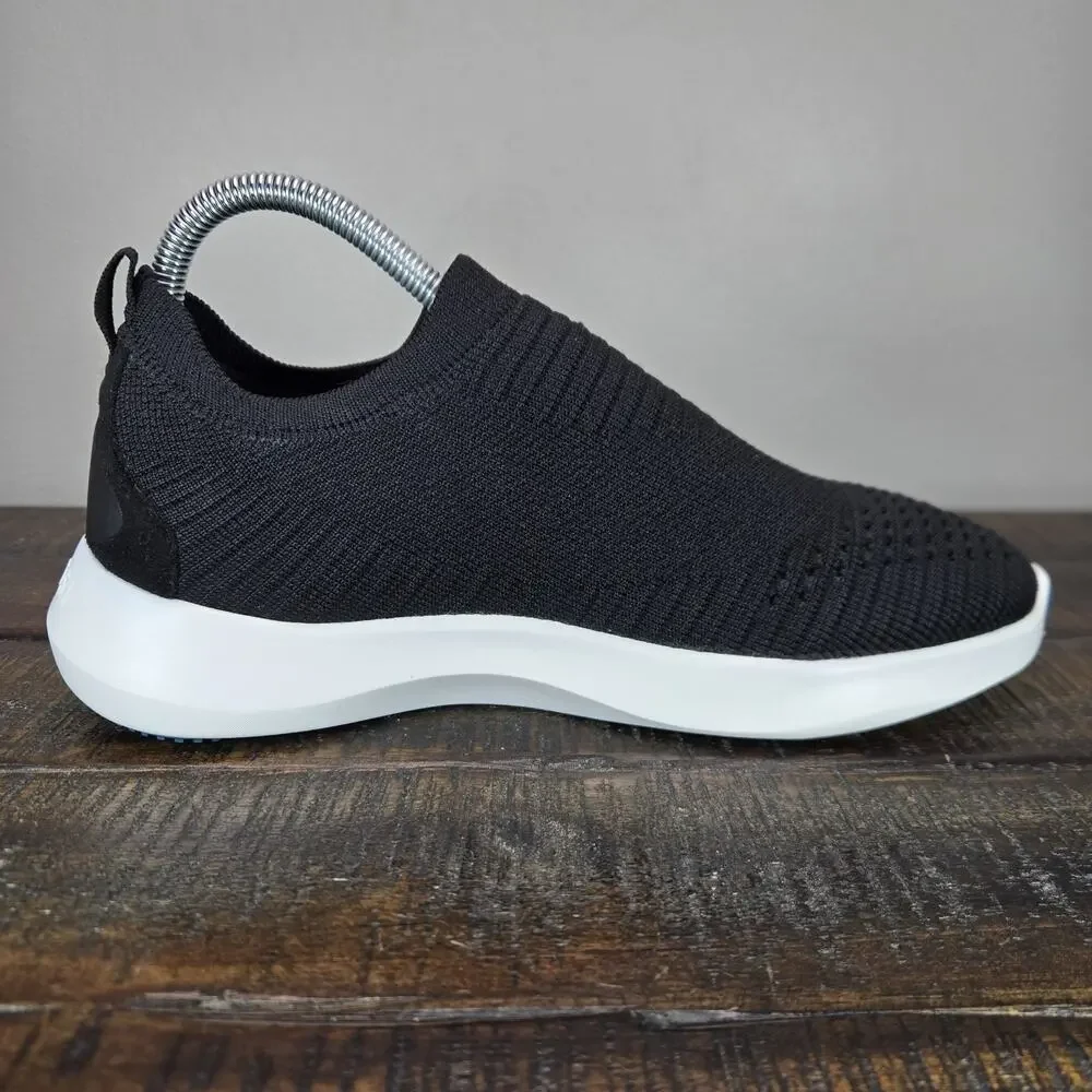 Vessi Everyday Move Slip On Womens Size 7 Waterproof Shoes Sneakers Onyx Black